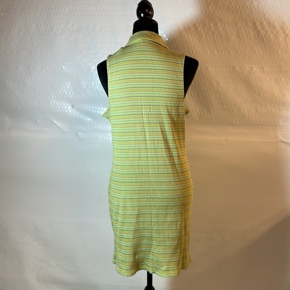 WILD Fable Women’s Multicolor Striped Sleeveless Shirt Dress - Picture 4 of 8